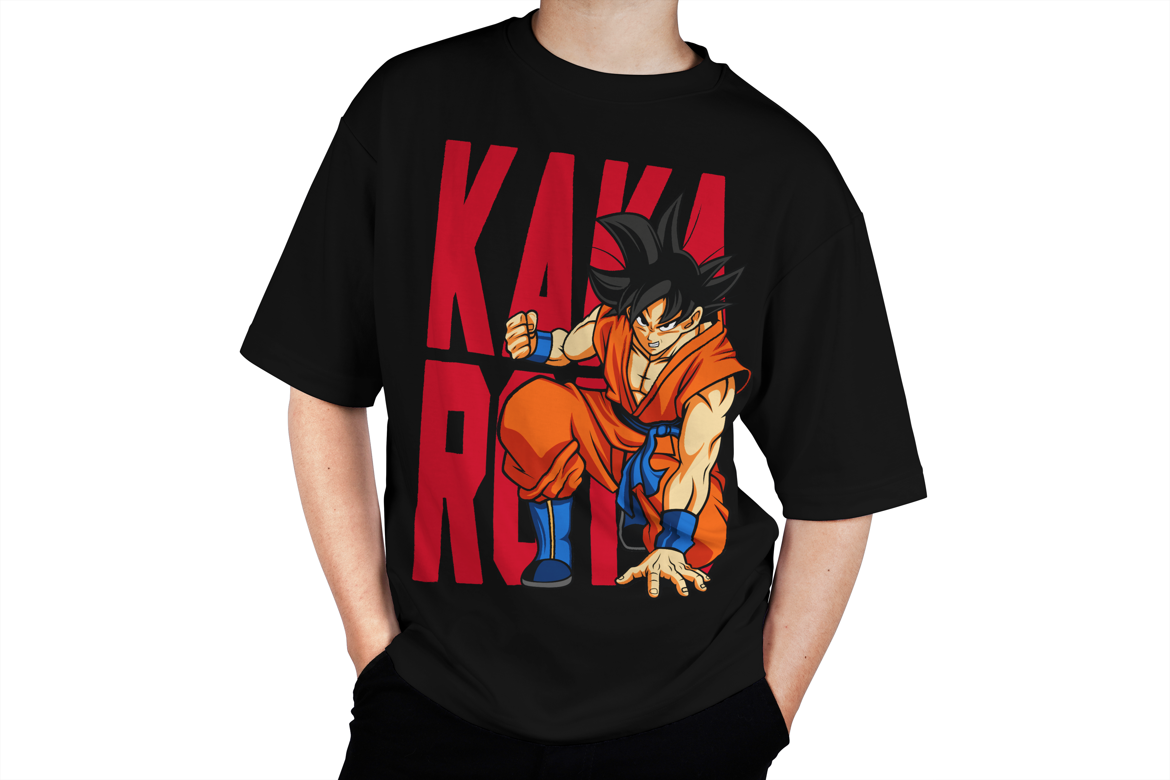 Kakarot Warrior Pose  Tee