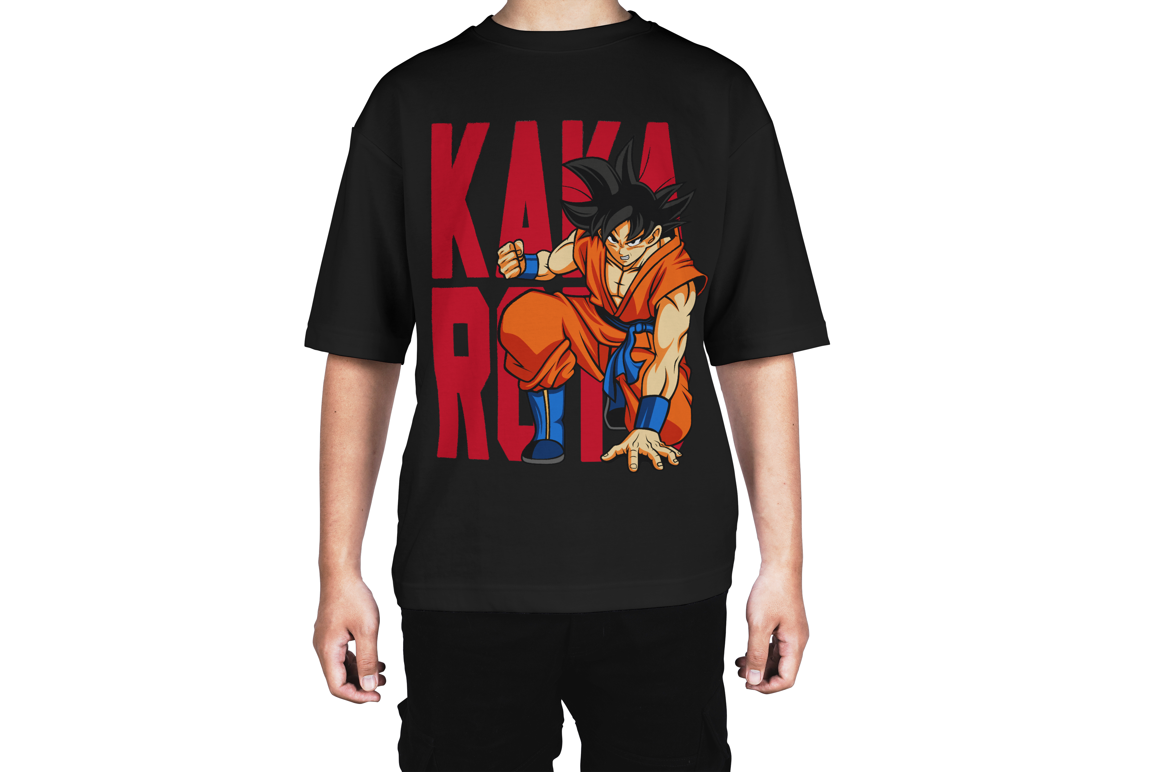 Kakarot Warrior Pose  Tee