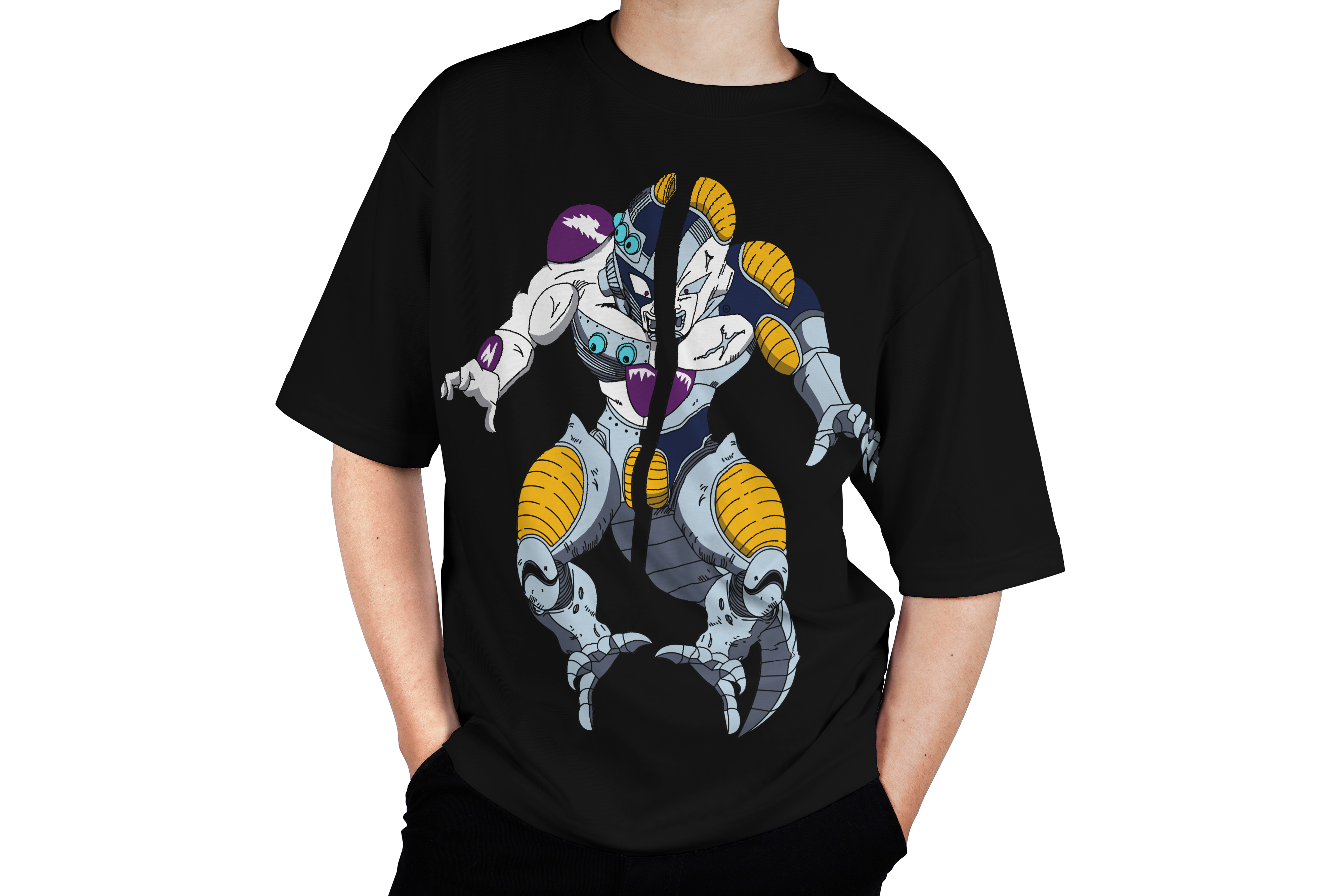 Frieza Half Mecha  Tee