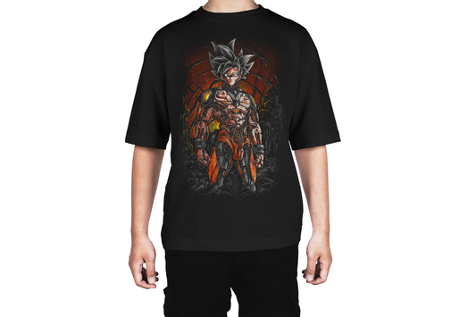 Cyborg Goku Warrior  Tee