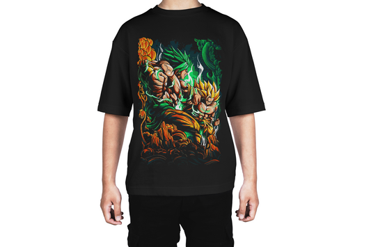 Broly vs Goku Battle  Tee