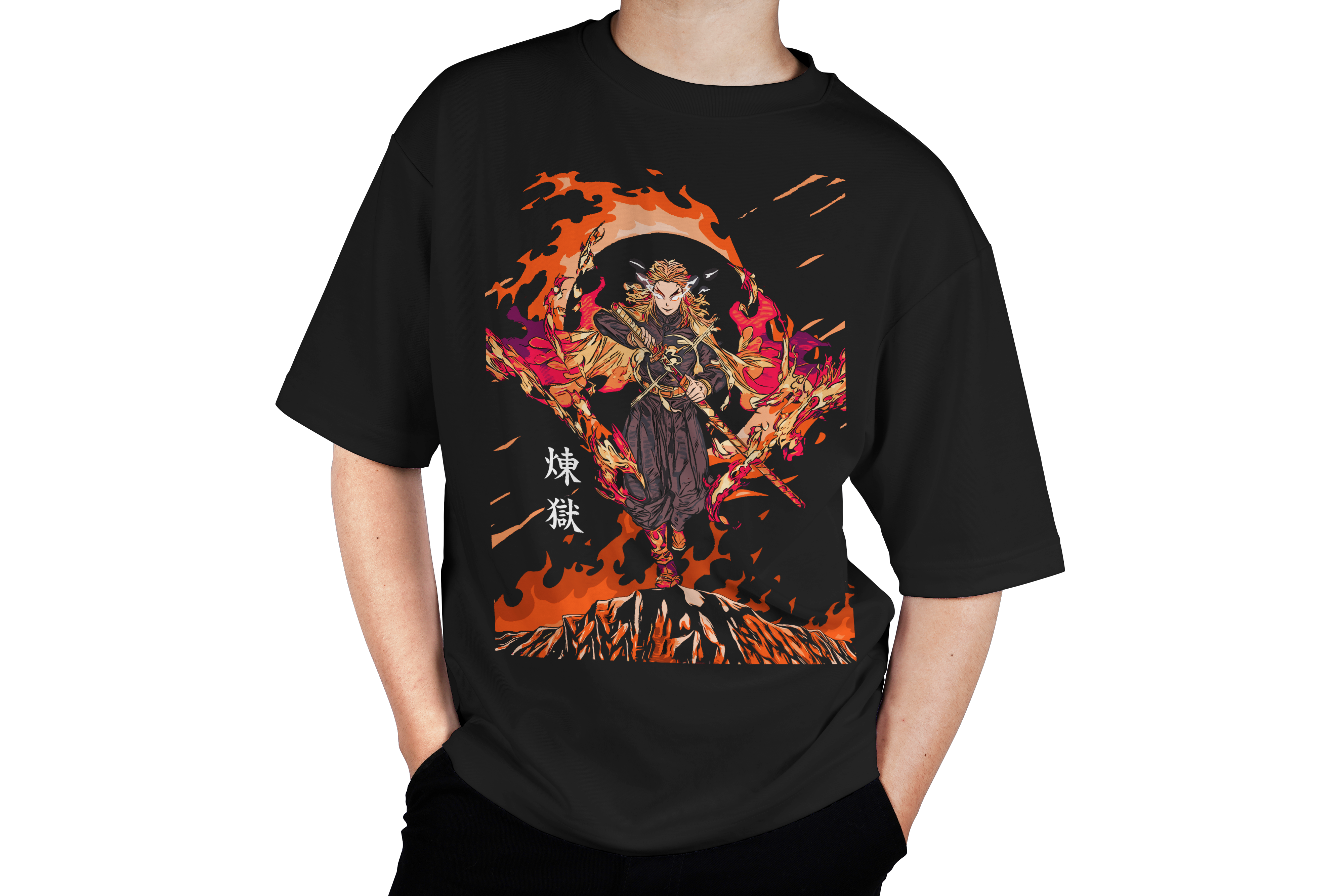 Flame Hashira Style Tee