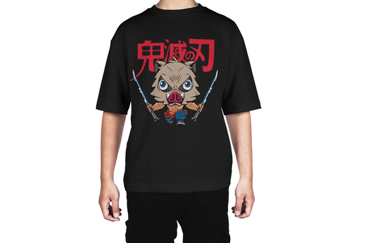 Demon Slayer Chibi Dual Blades Tee