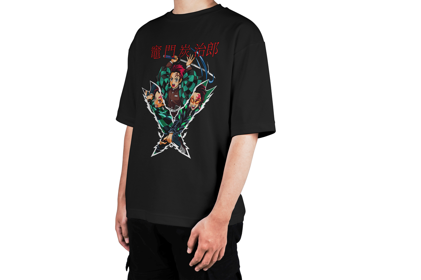 Tanjiro Kamado Action Burst Tee
