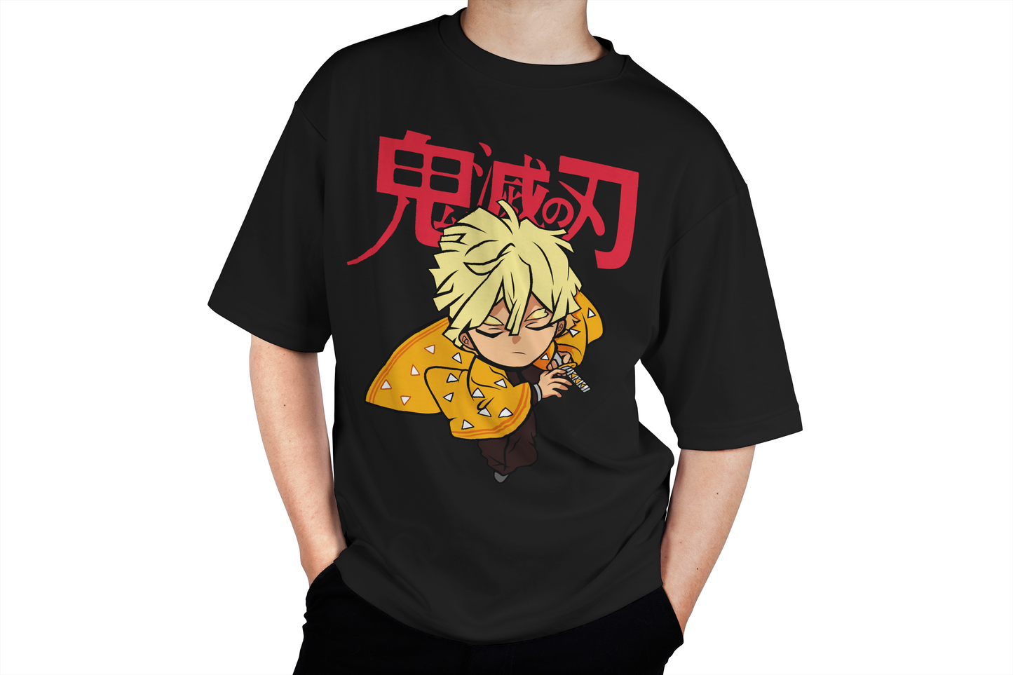 Zenitsu Chibi Demon Slayer  Tee