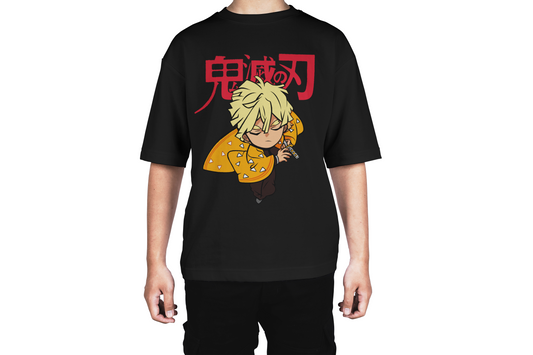 Zenitsu Chibi Demon Slayer  Tee