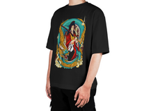 Samurai & Dragon Art  Tee