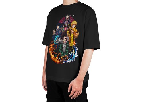 Demon Slayer Tanjiro & Friends Tee
