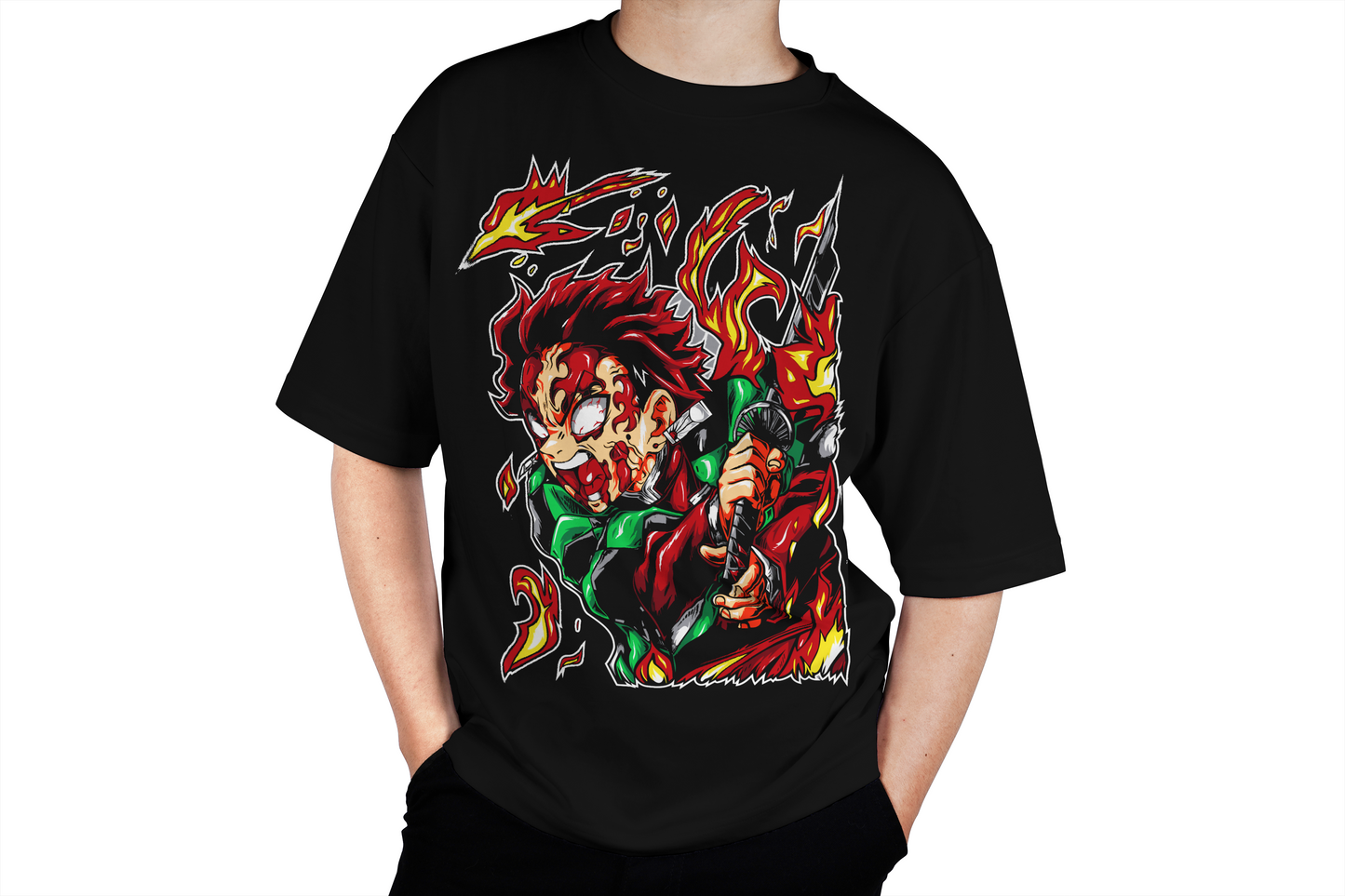 Tanjiro Battle Mode Tee