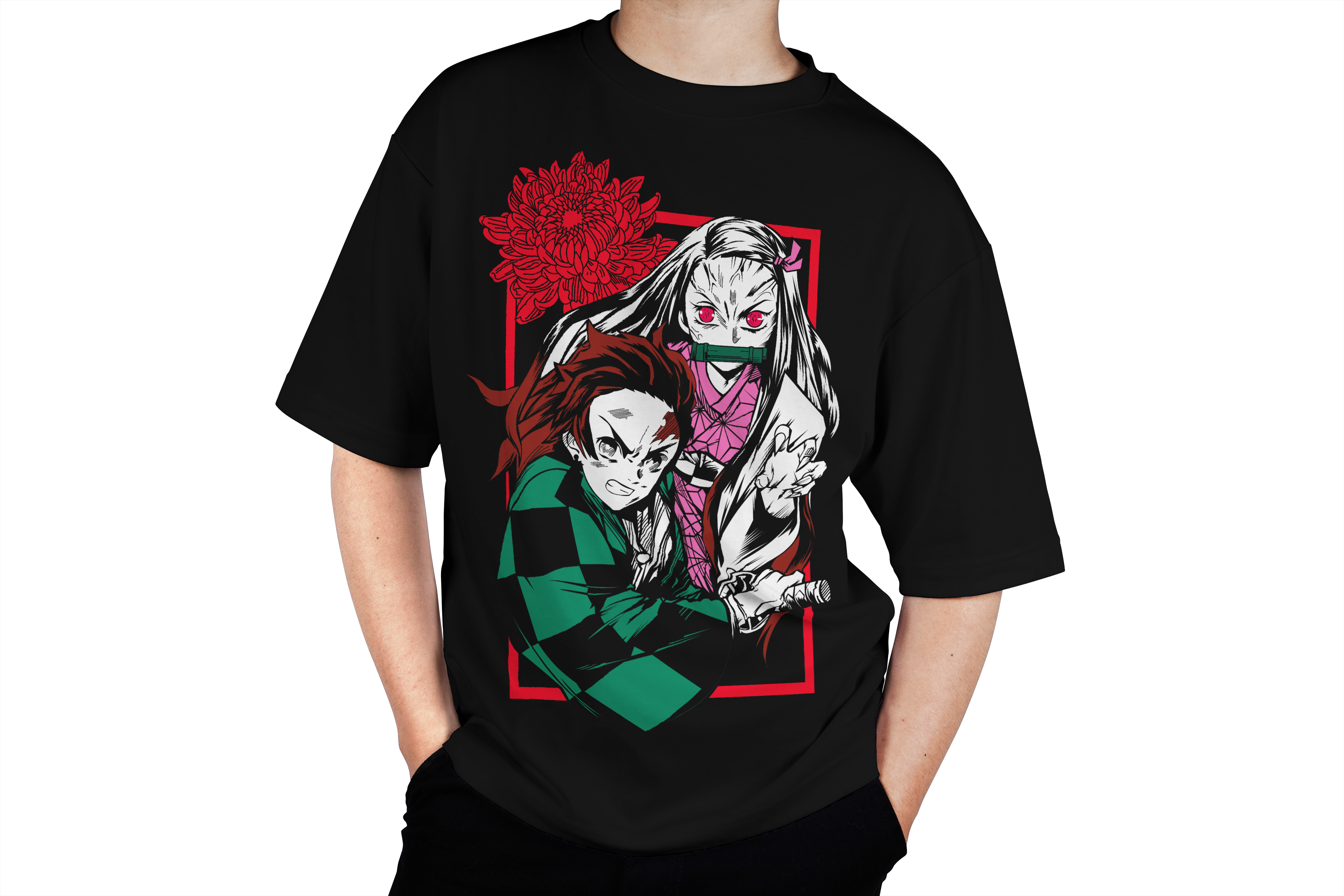 Tanjiro & Nezuko Duo Art Tee