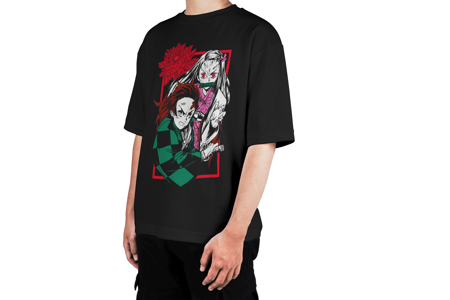 Tanjiro & Nezuko Duo Art Tee