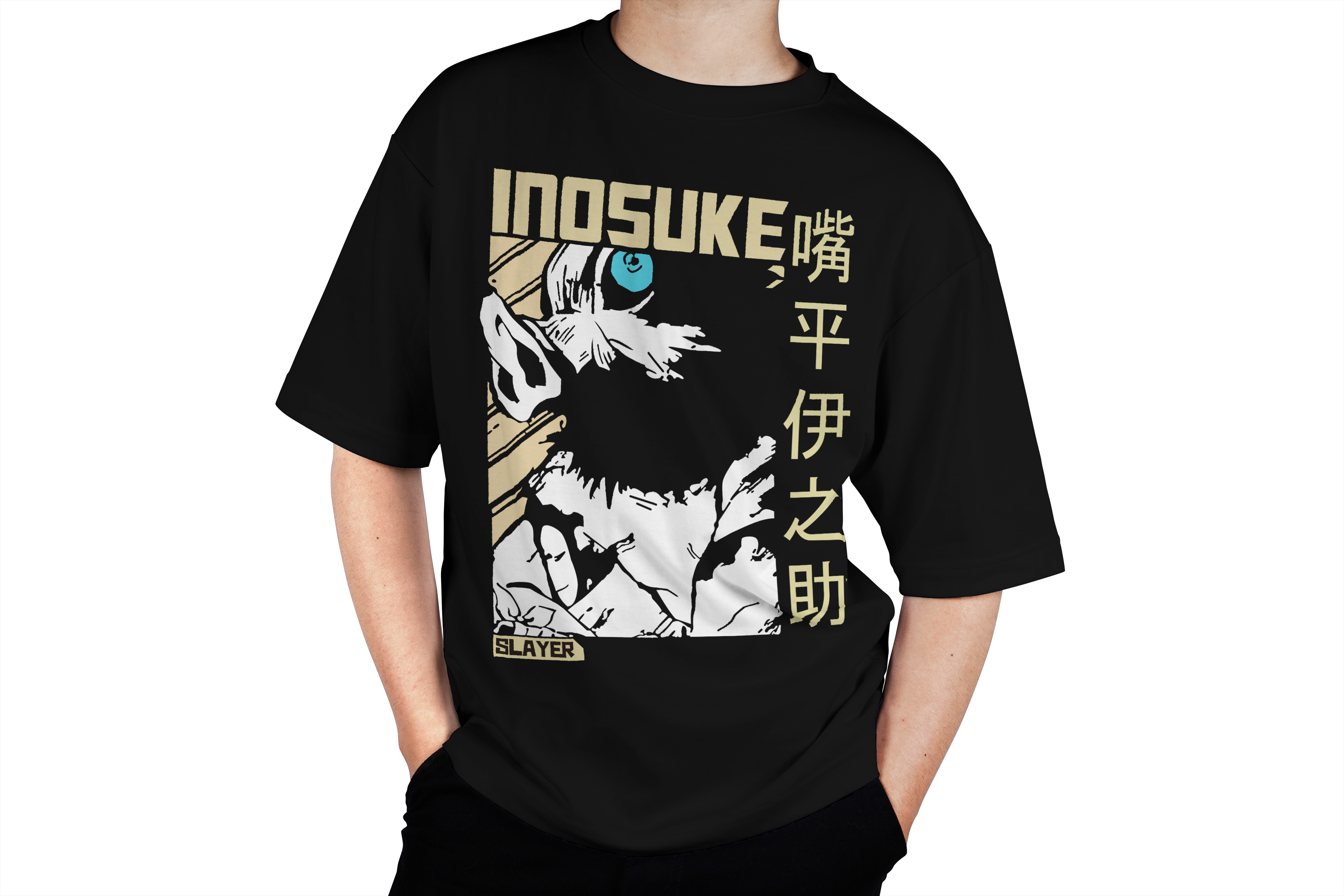 Inosuke Hashibira Slayer Tee