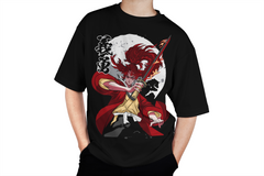 Flaming Samurai Vintage Tee