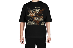 Divine Elegance Angelic Sculpture Tee