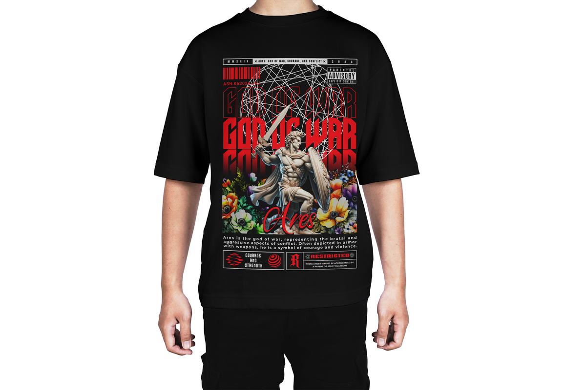 Divine Warfare Ares, God of War Tee