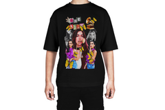 Dua Lipa Artistic Collage Tee