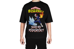 Todoroki Dual Fury My Hero Academia Tee