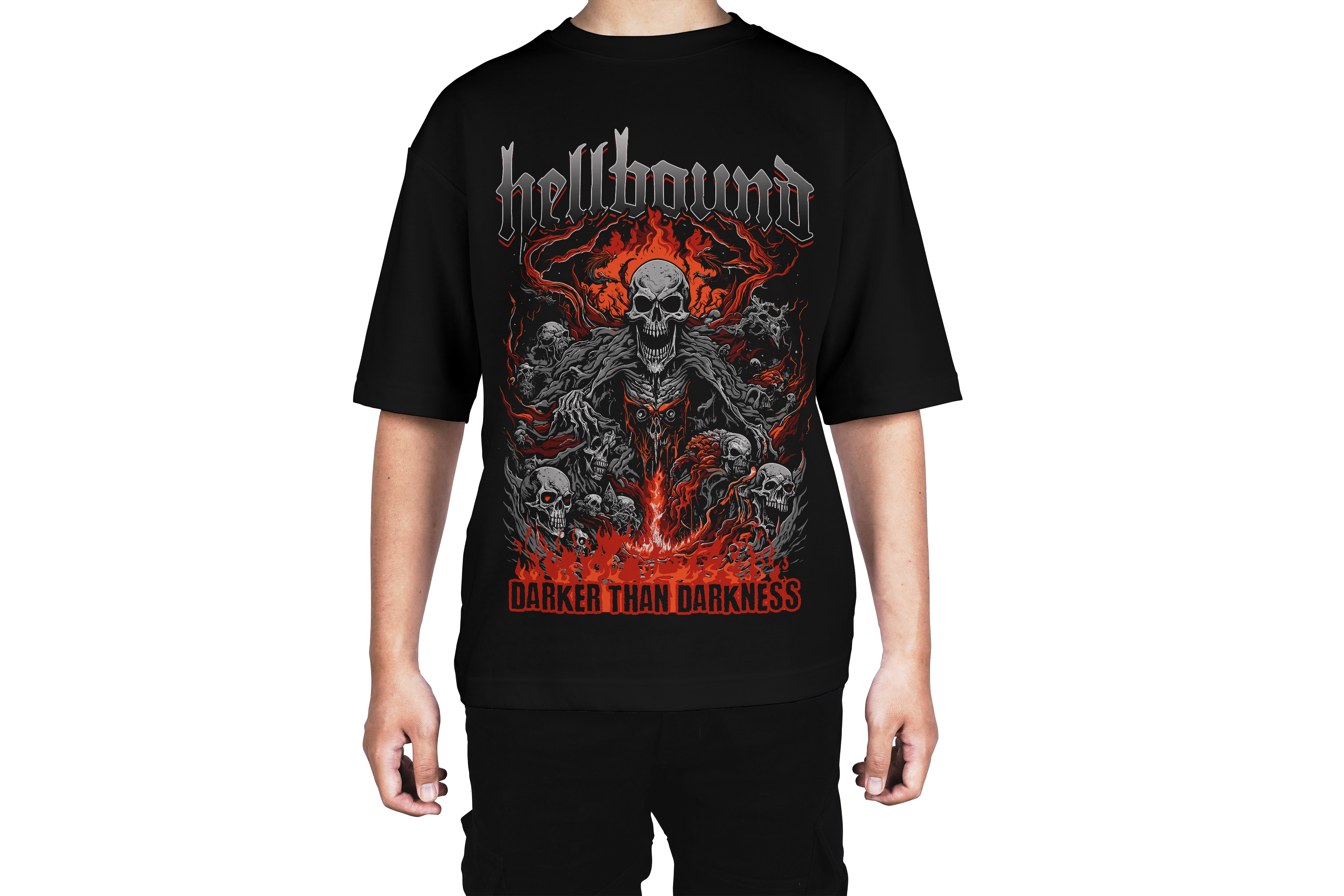 Hellbound Darker Than Darkness Tee