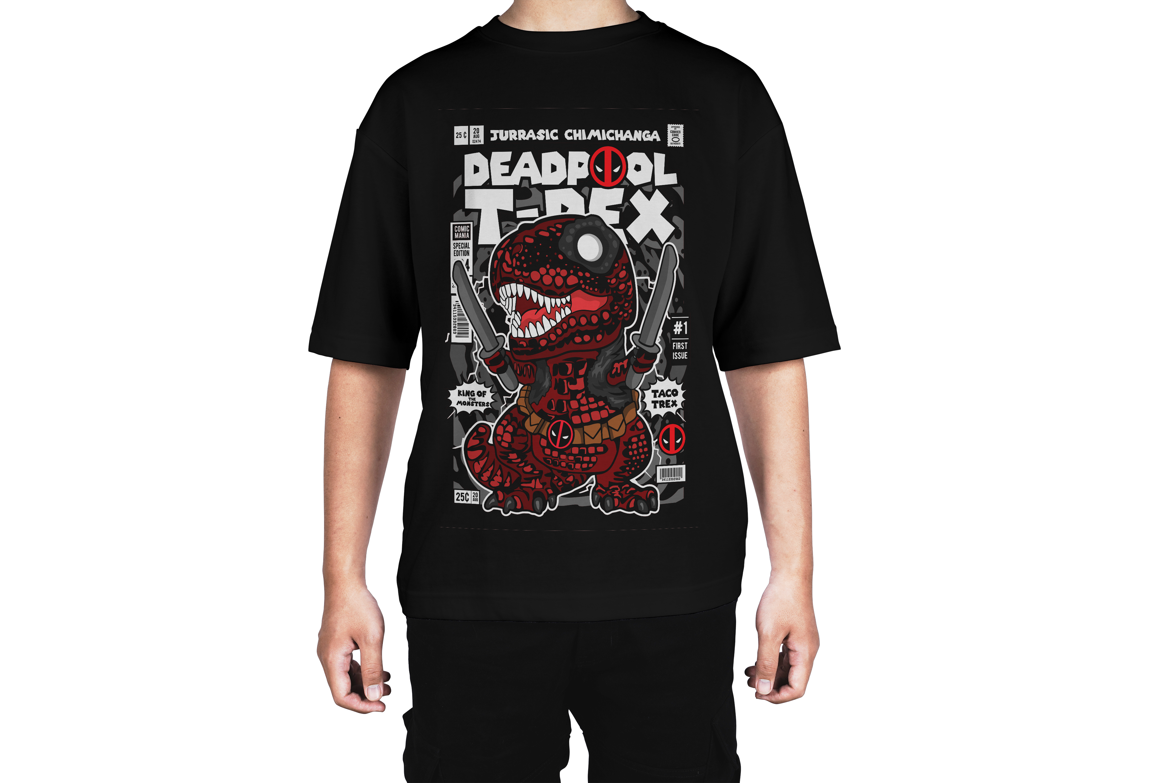 Marvel Deadpool T-Rex Tee