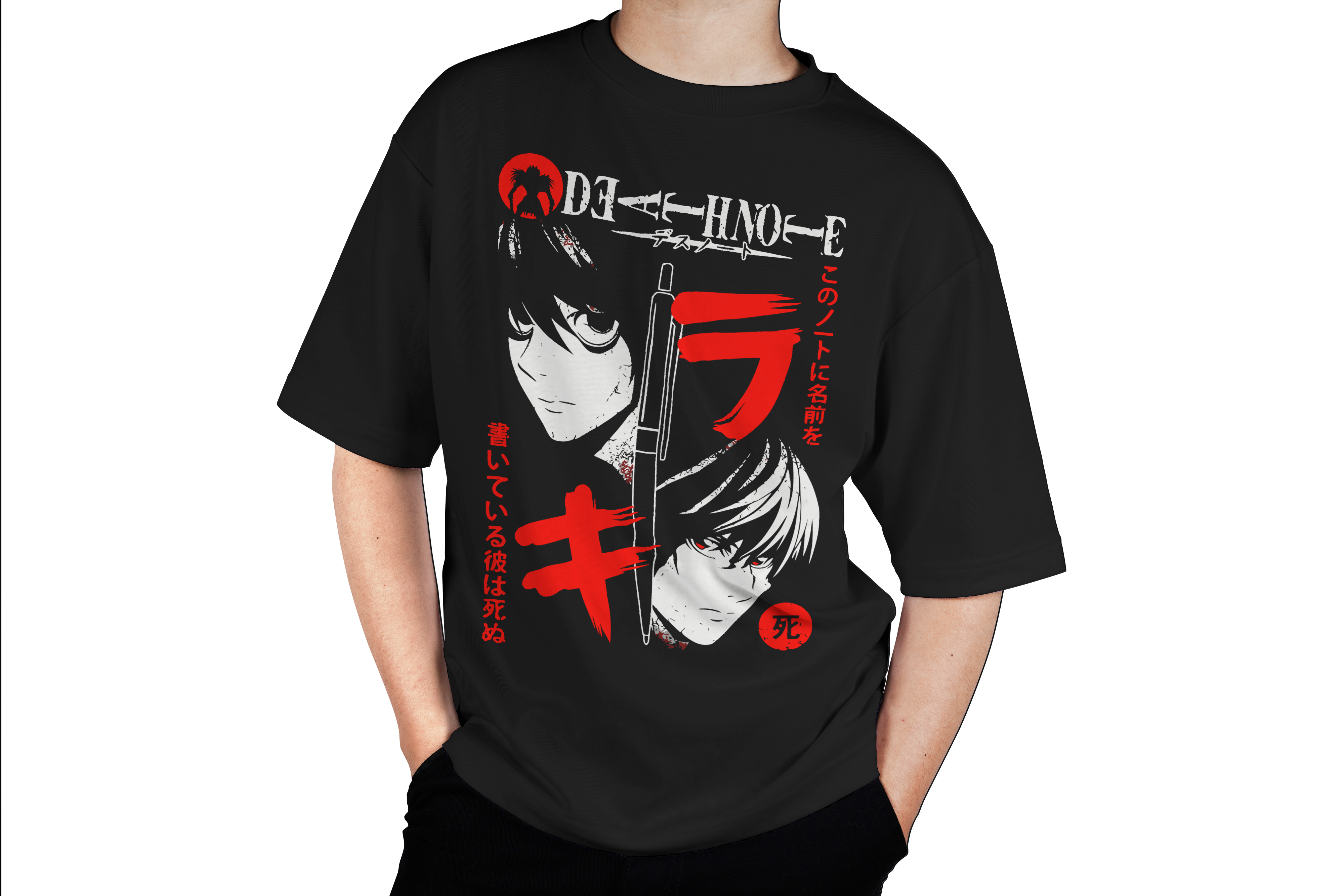 L & Kira Death Note Tee