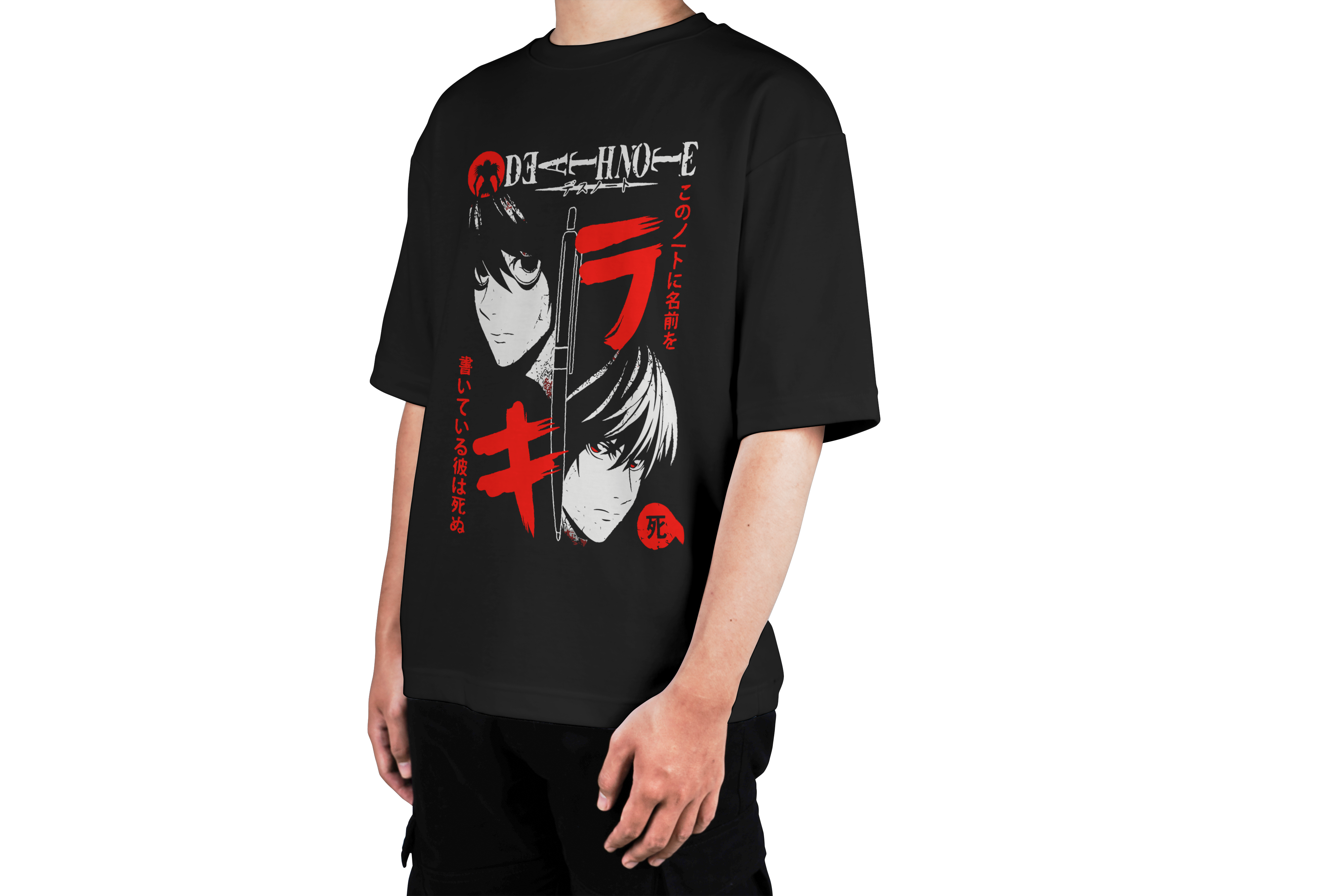 L & Kira Death Note Tee