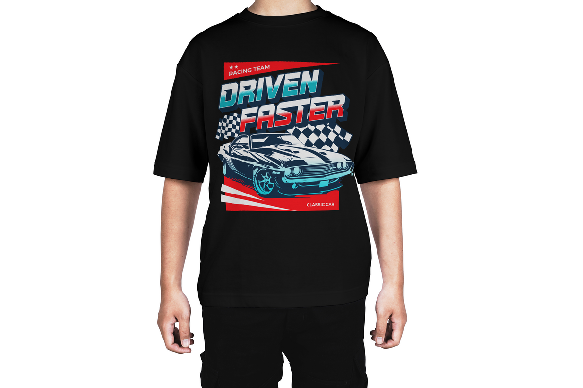 Driven Faster Classic Muscle Car Tee