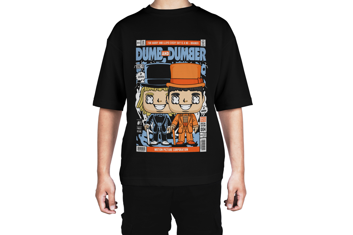 Dumb and Dumber Cartoon Tee