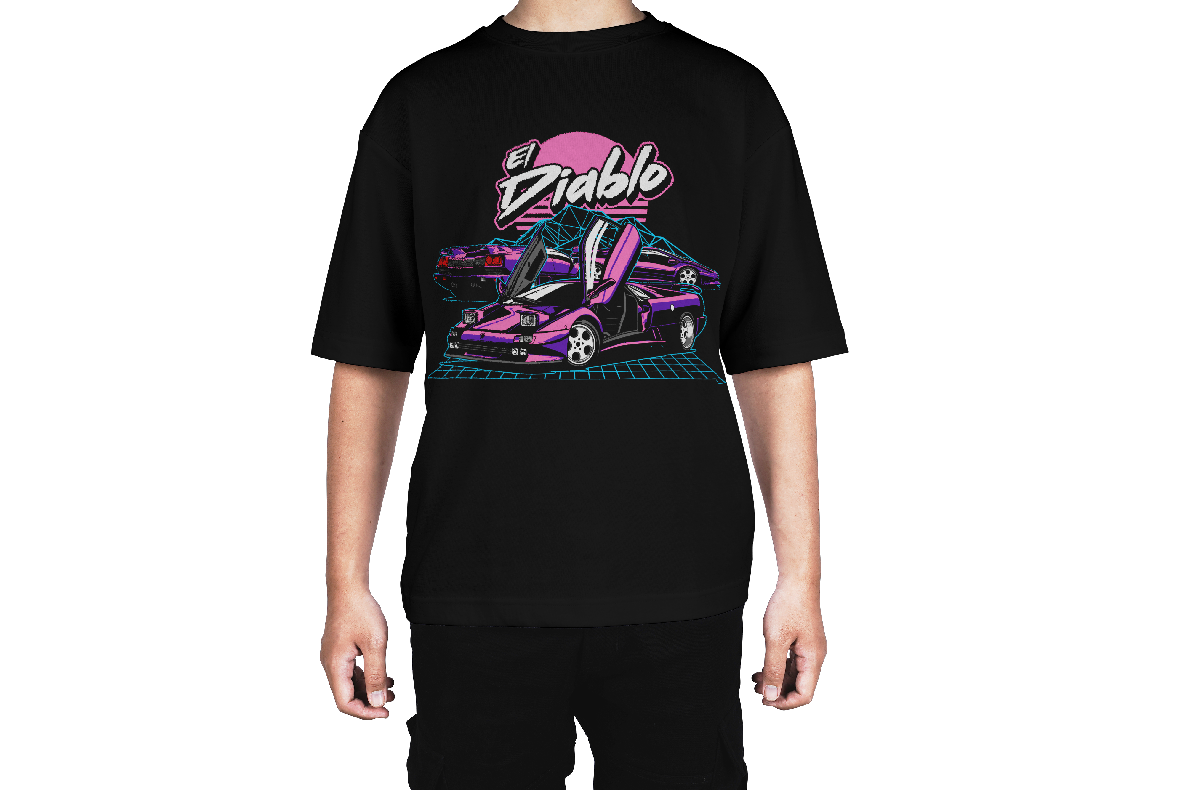 El Diablo 80s Supercar Tee