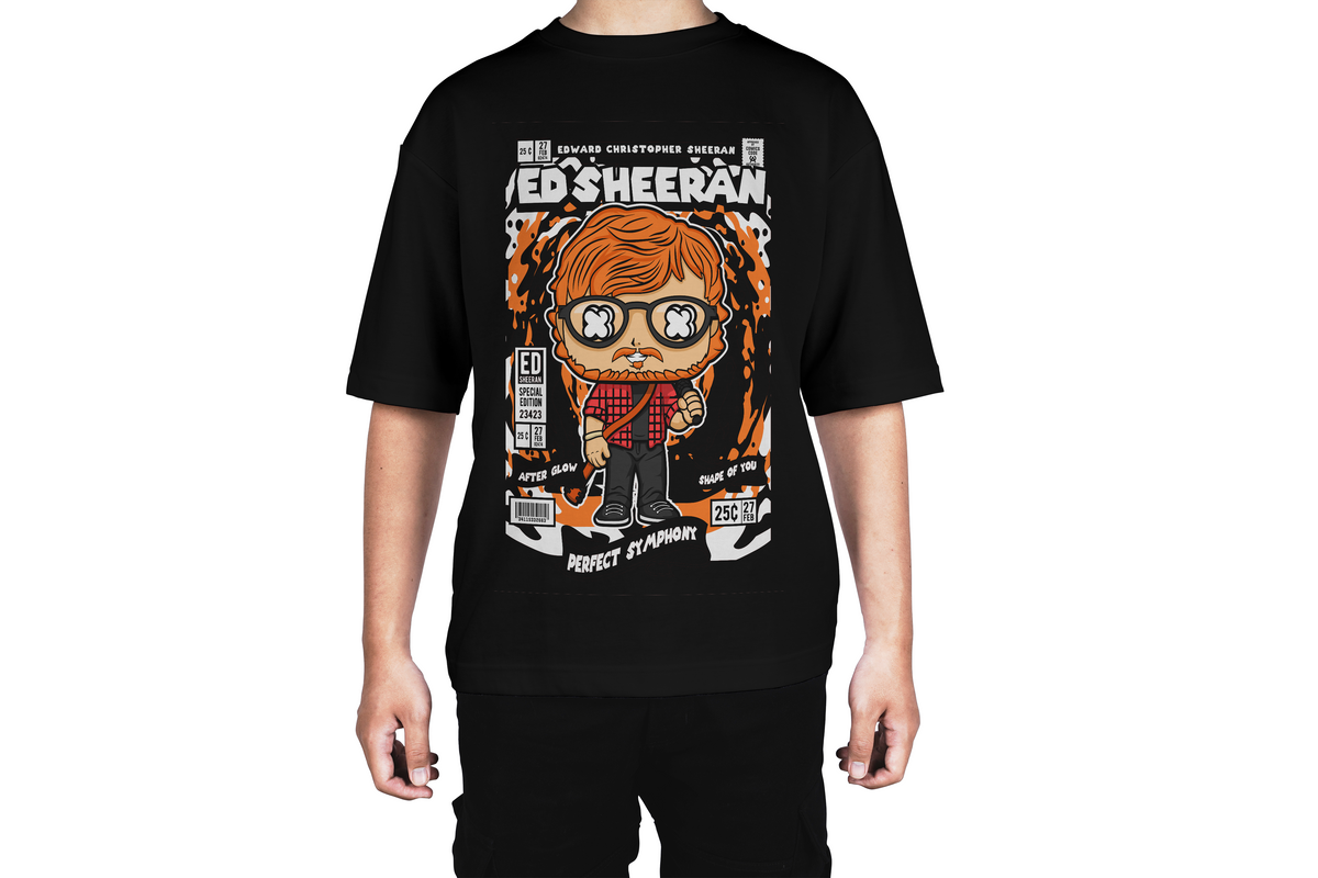 Ed Sheeran Cartoon Tee
