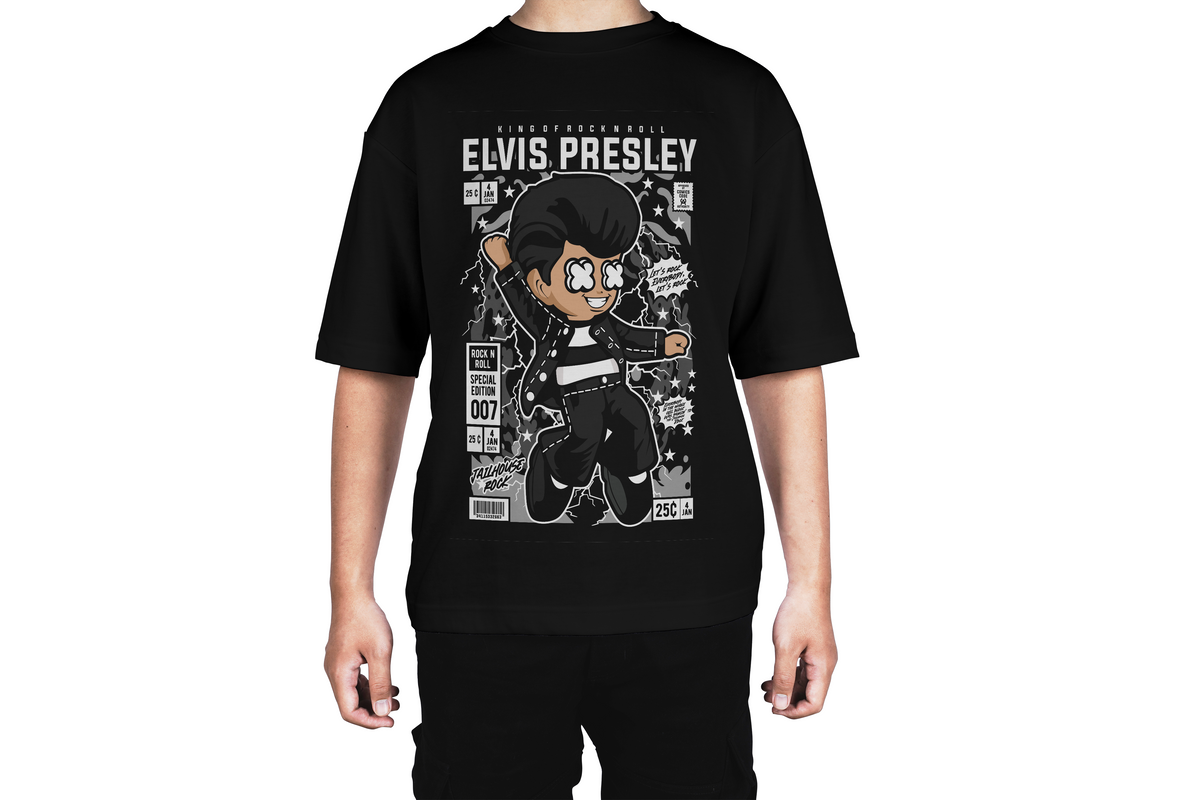 Elvis Presley Cartoon Tee