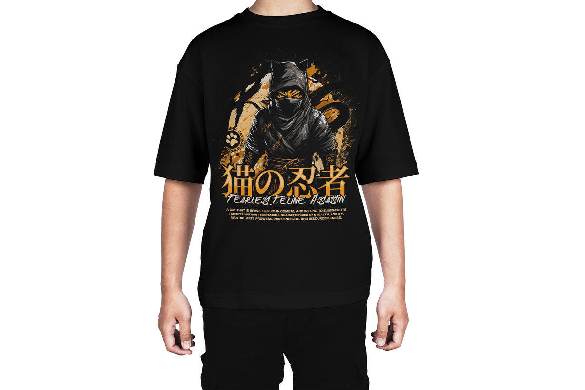 Fearless Feline Assassin Tee