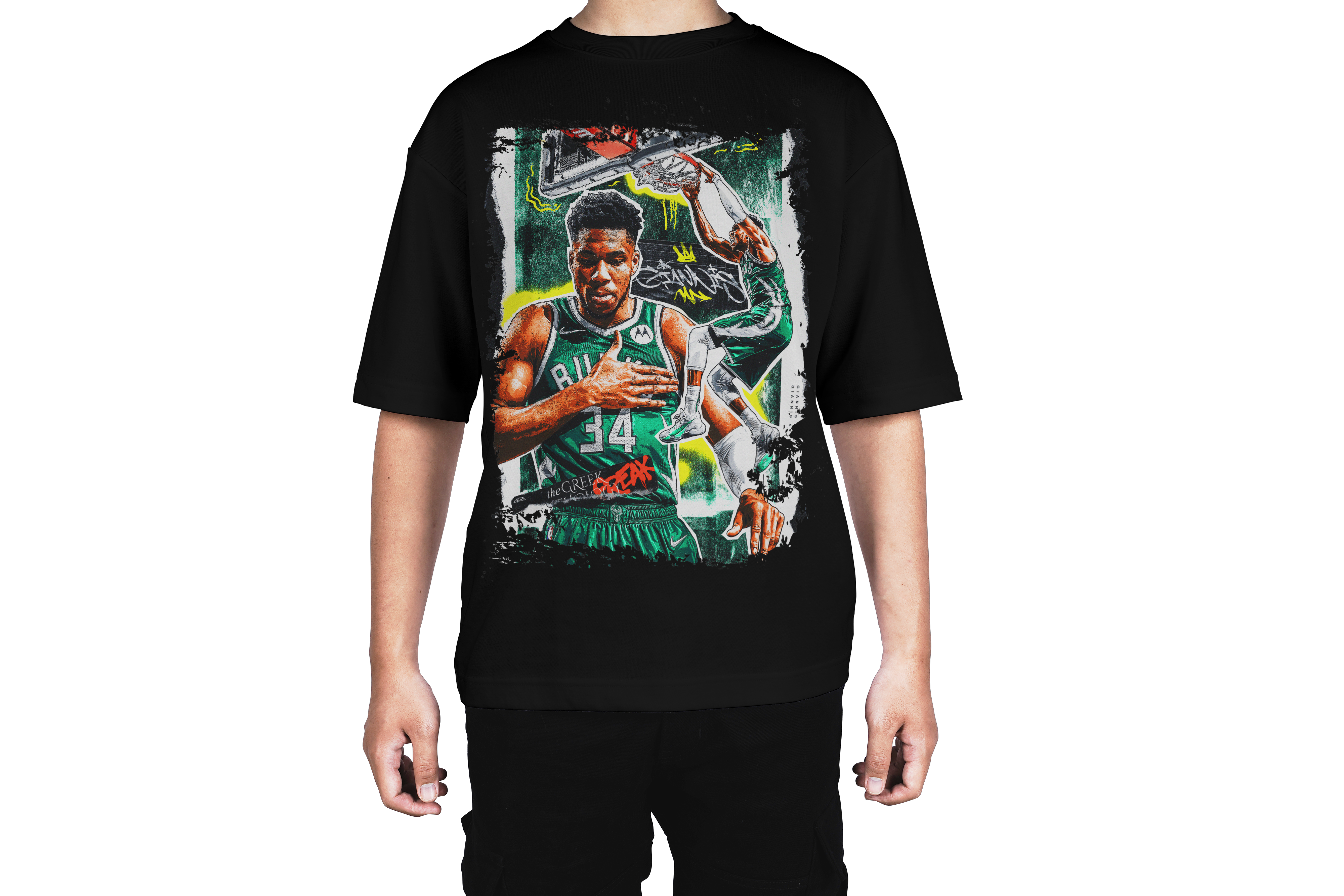 Giannis Antetokounmpo 34 Tee