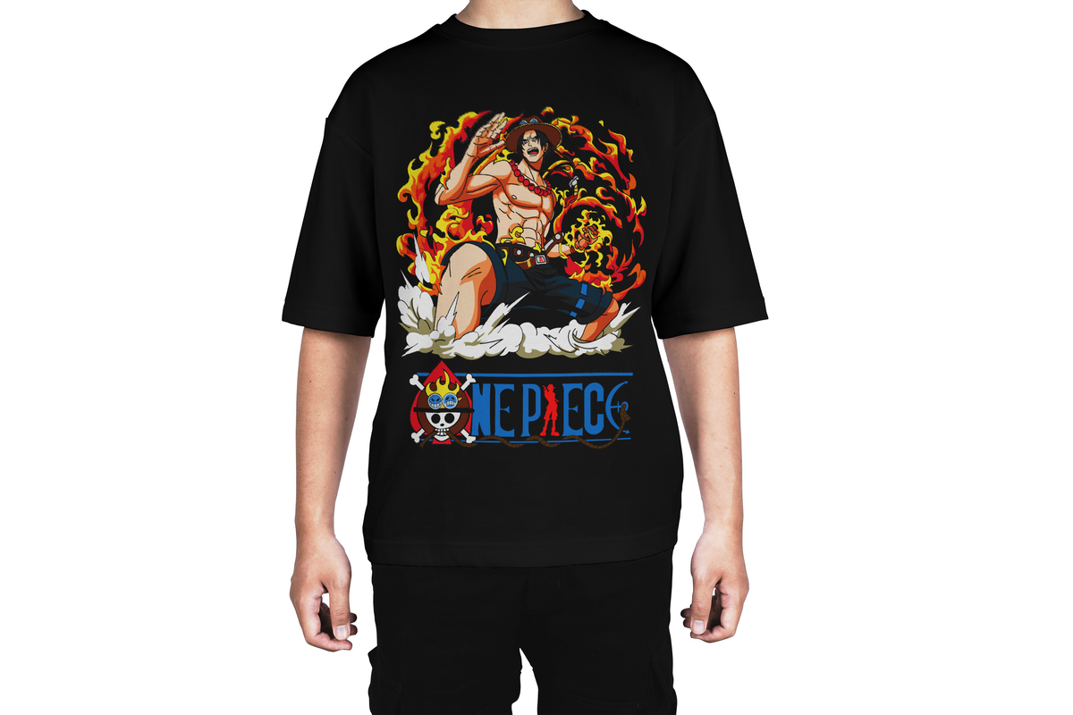 Fire Fist Ace One Piece Tee