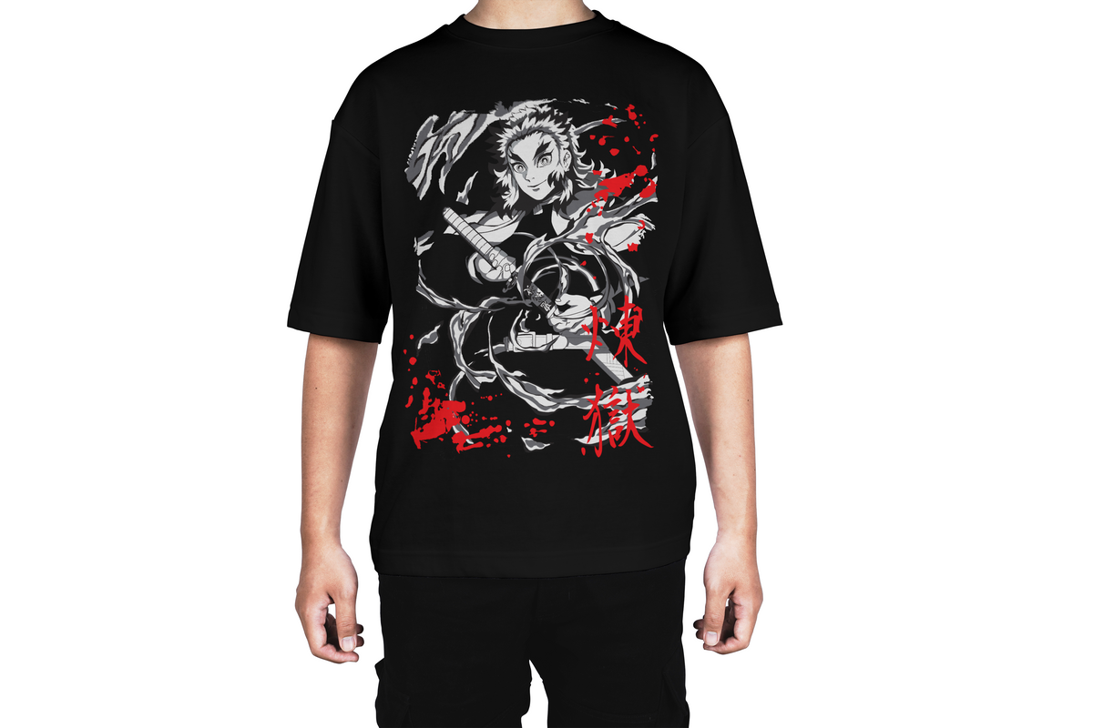 Flame Hashira Rengoku Demon Slayer Tee