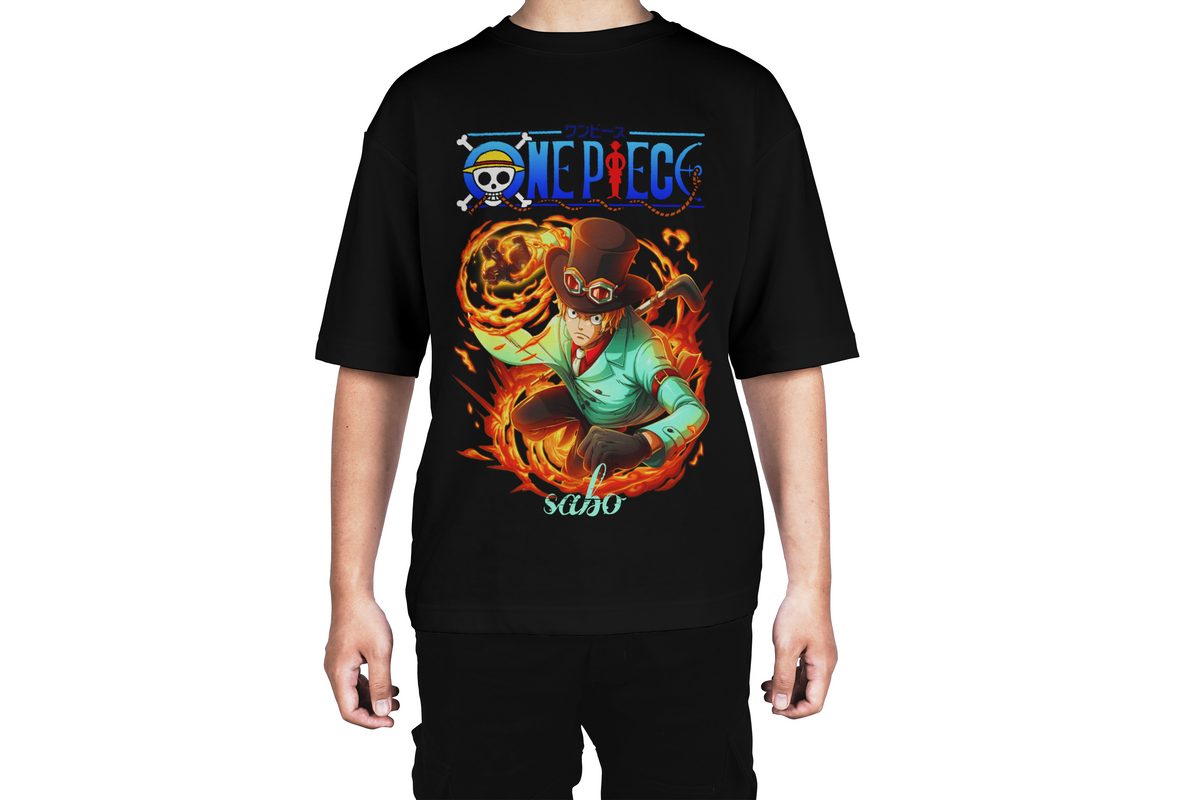 One Piece Sabo Fire Tee