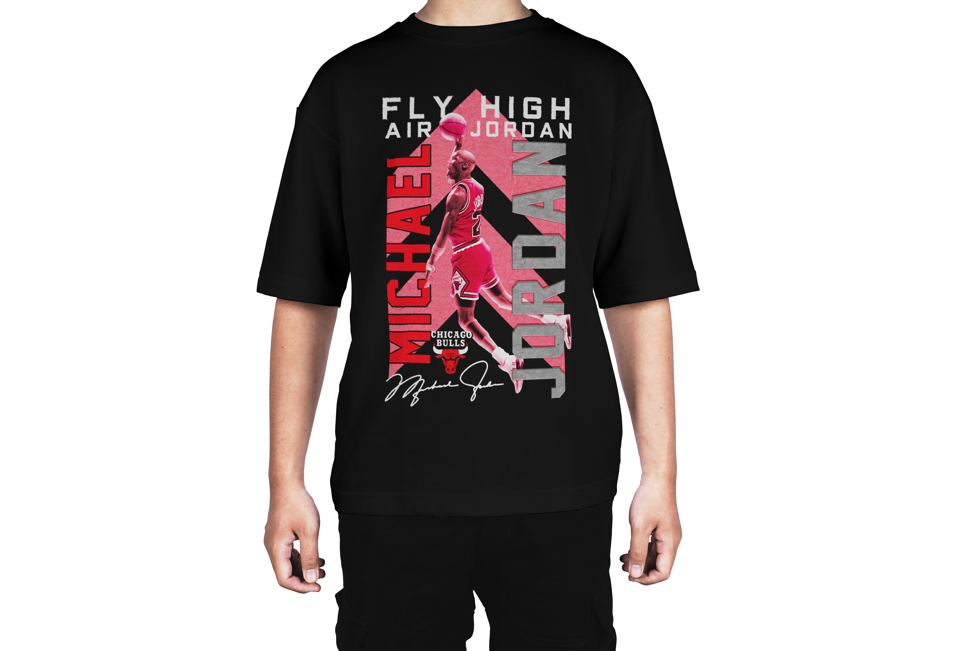 Michael Jordan 23 Fly High Air Jordan Tee