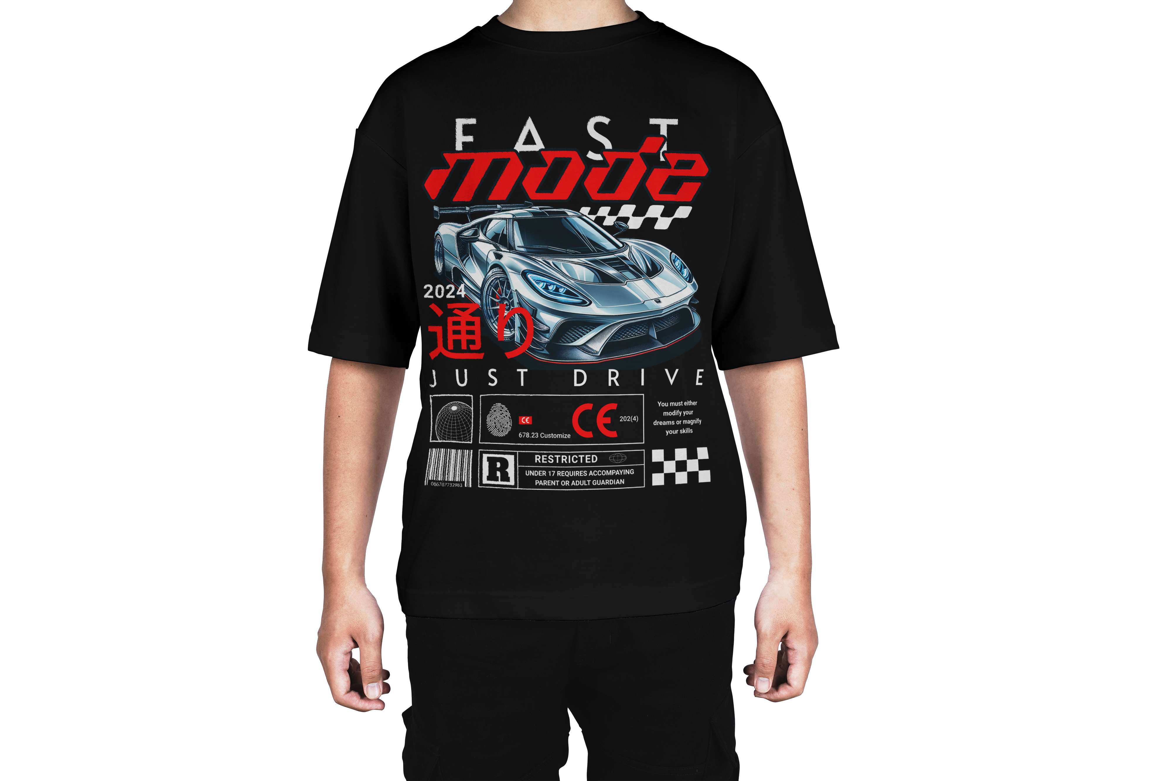 Fast Mode Drive style Tee