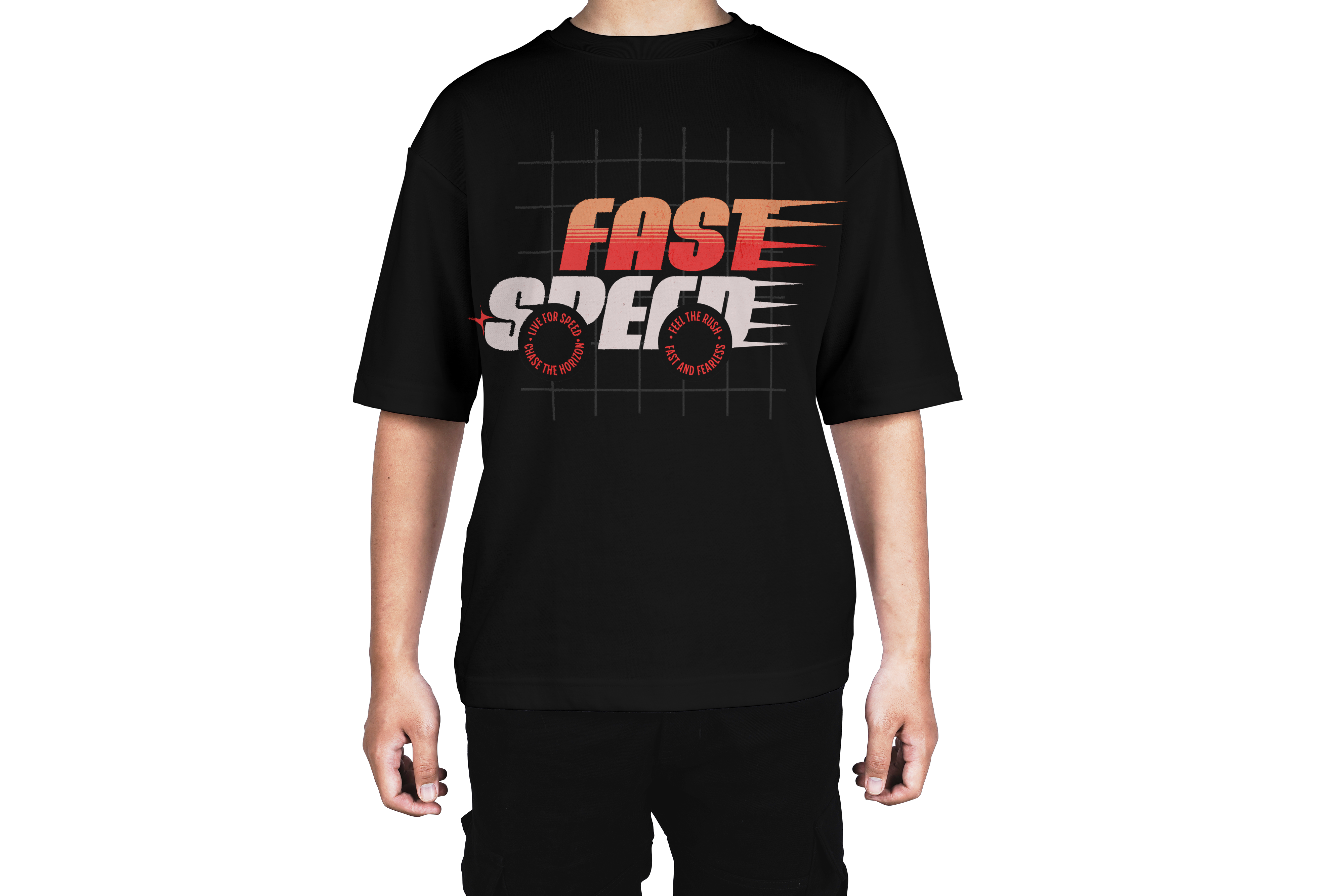 Fast Speed Grid style Tee