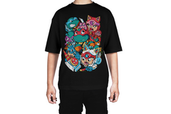 Game Squad 90s  Retro Cartoon Heroes Tee