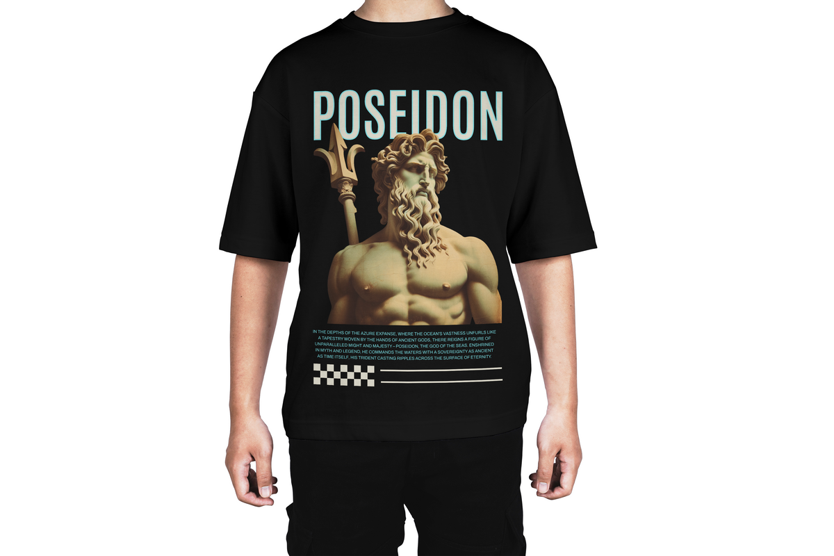 Poseidon God of the Sea Tee