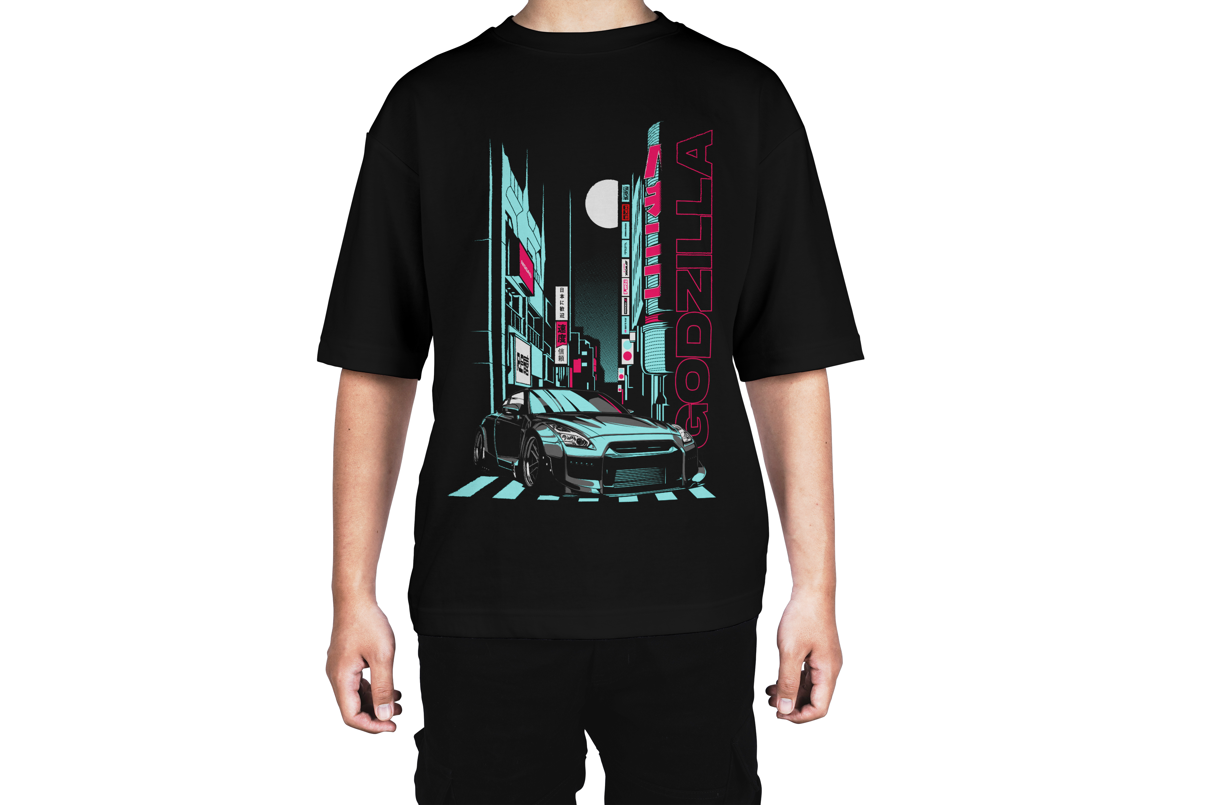 Godzilla NIGHT style Tee