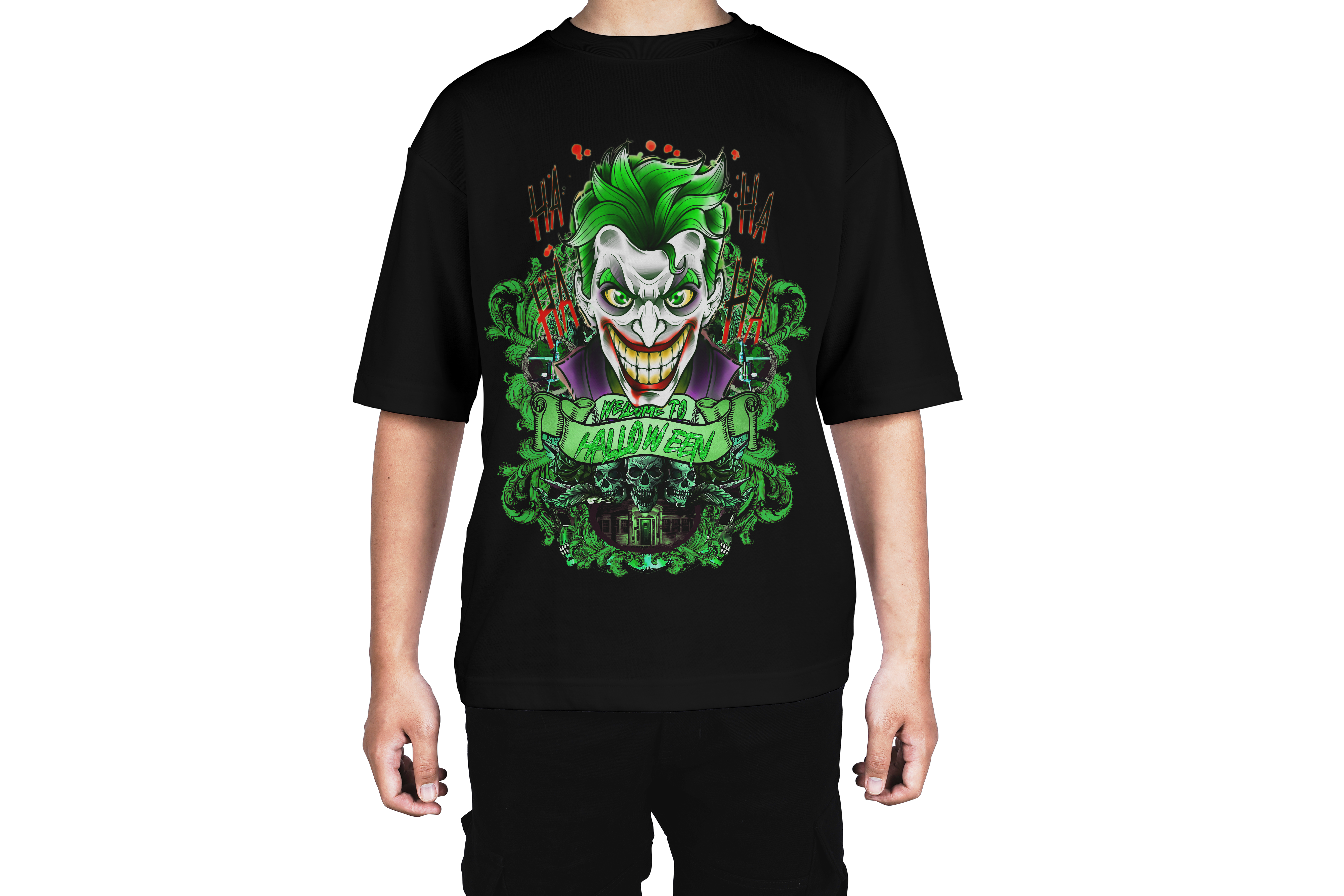 Green Chaos Halloween Tee