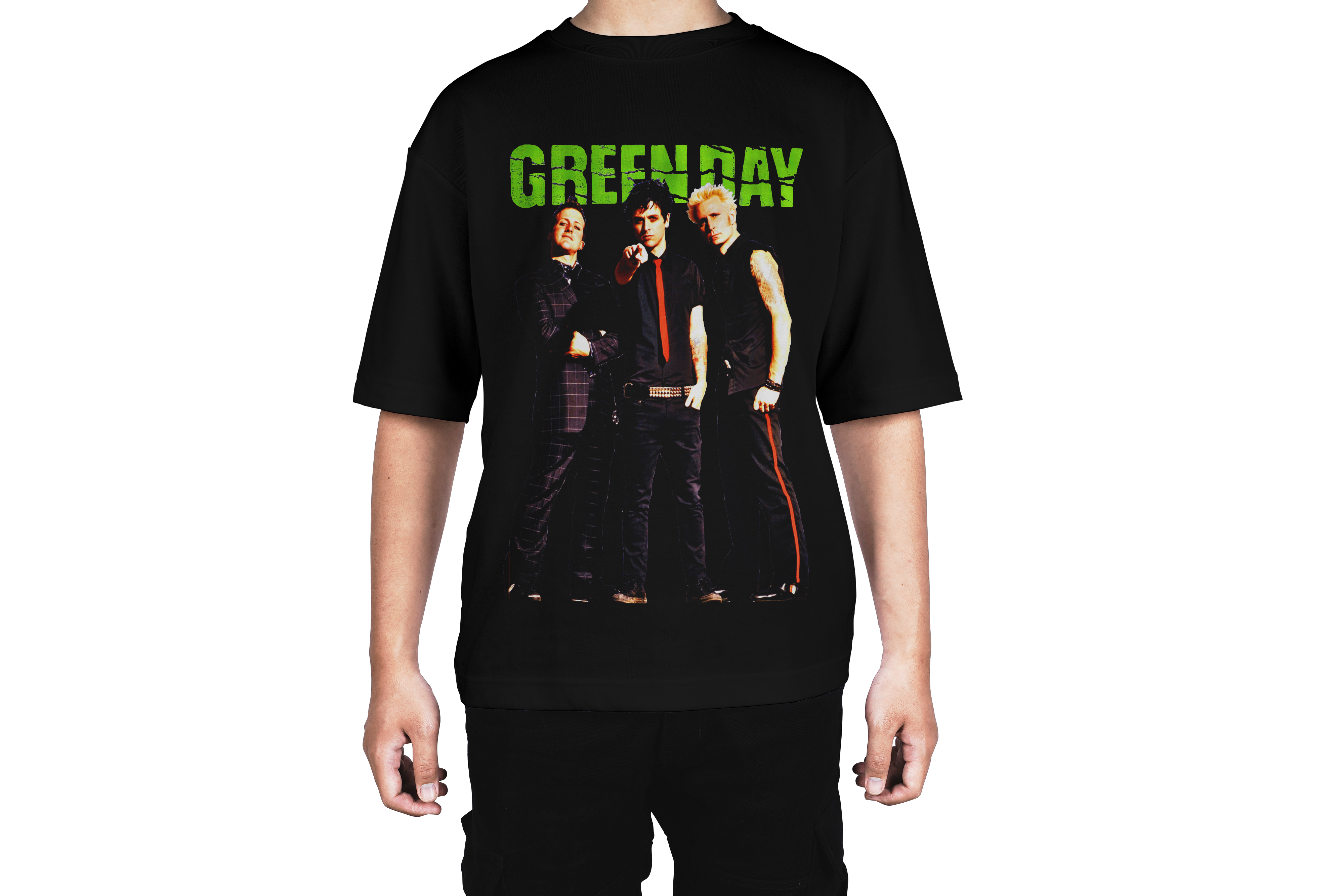 Green Day Band Tee