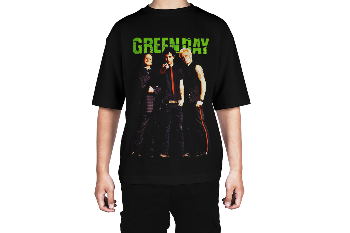 Green Day Band Tee