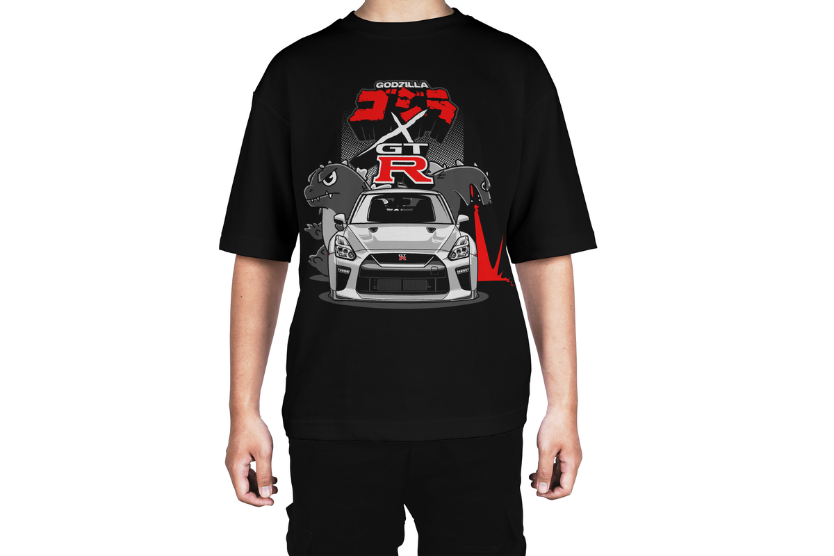 Godzilla × GT-R  Style Tee
