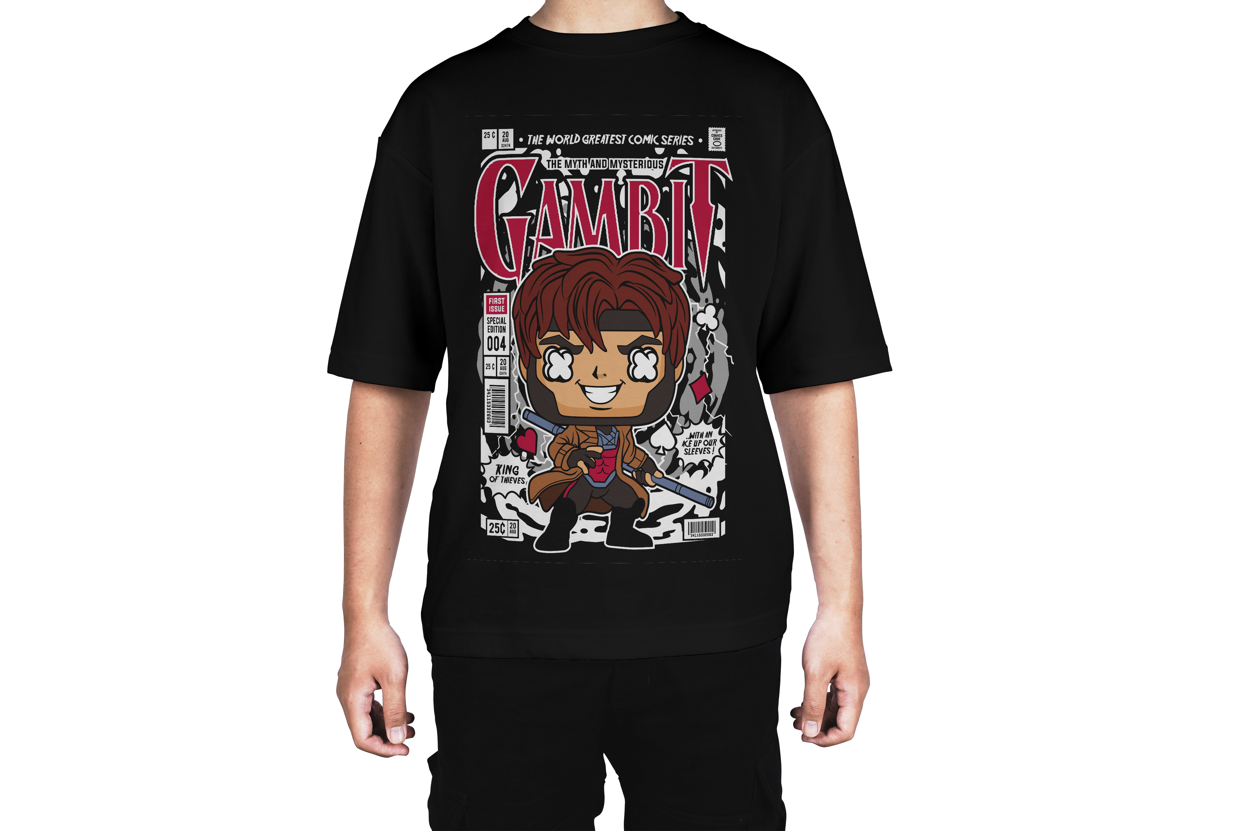 Gambit Marvel Comics Tee