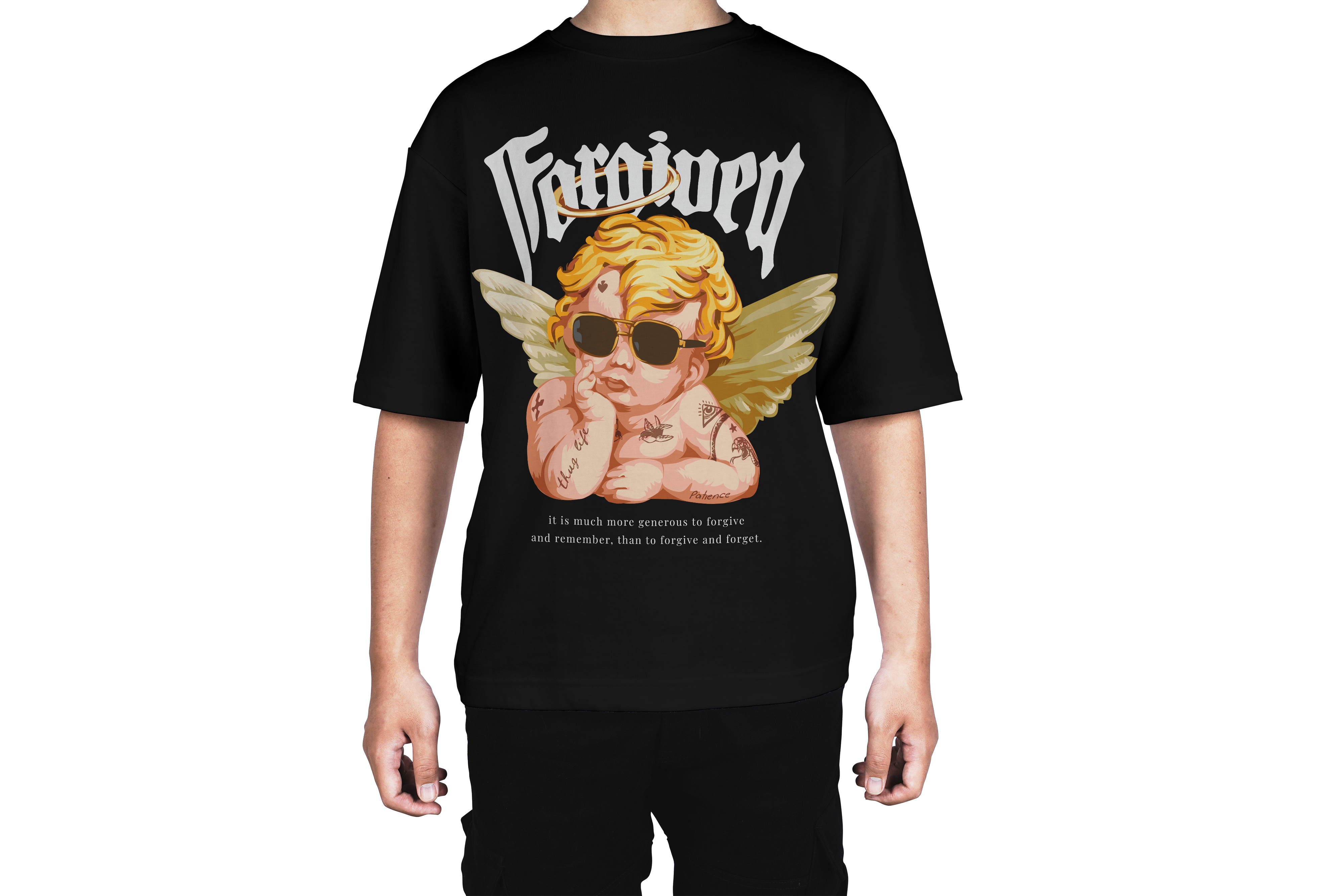 Forgiven Angel Streetwear Tee
