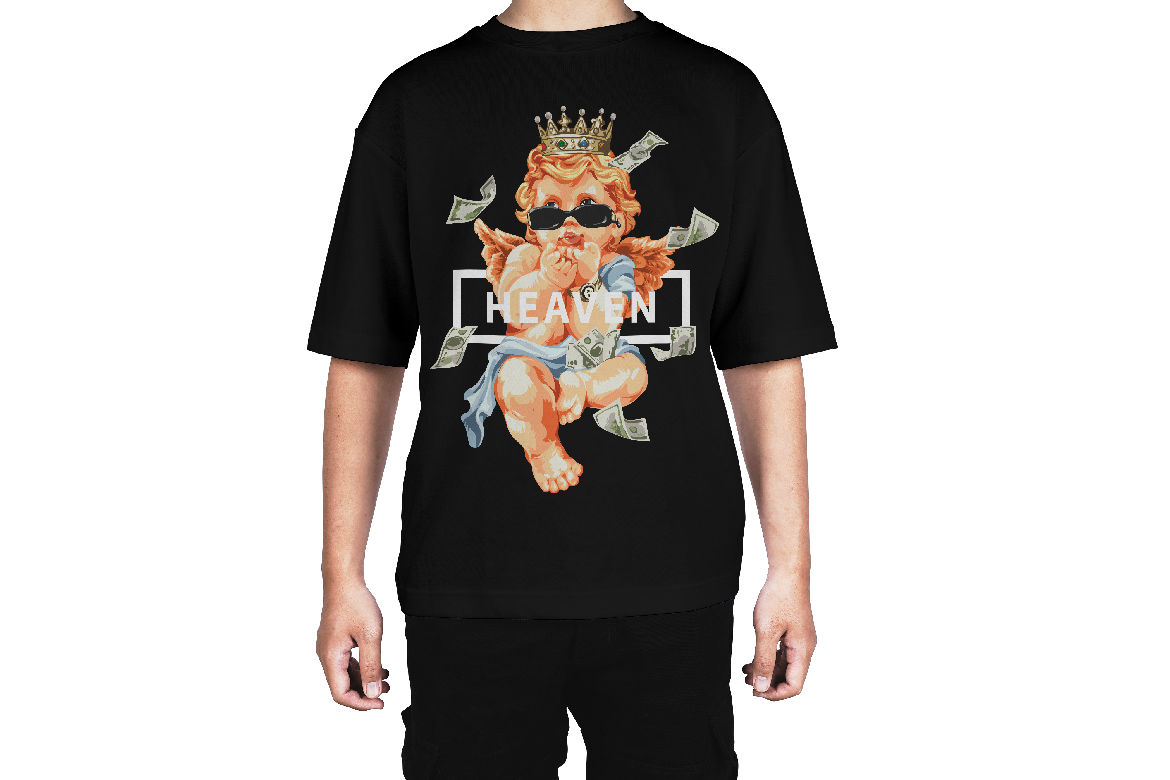 Heaven Sent Money Angel Tee