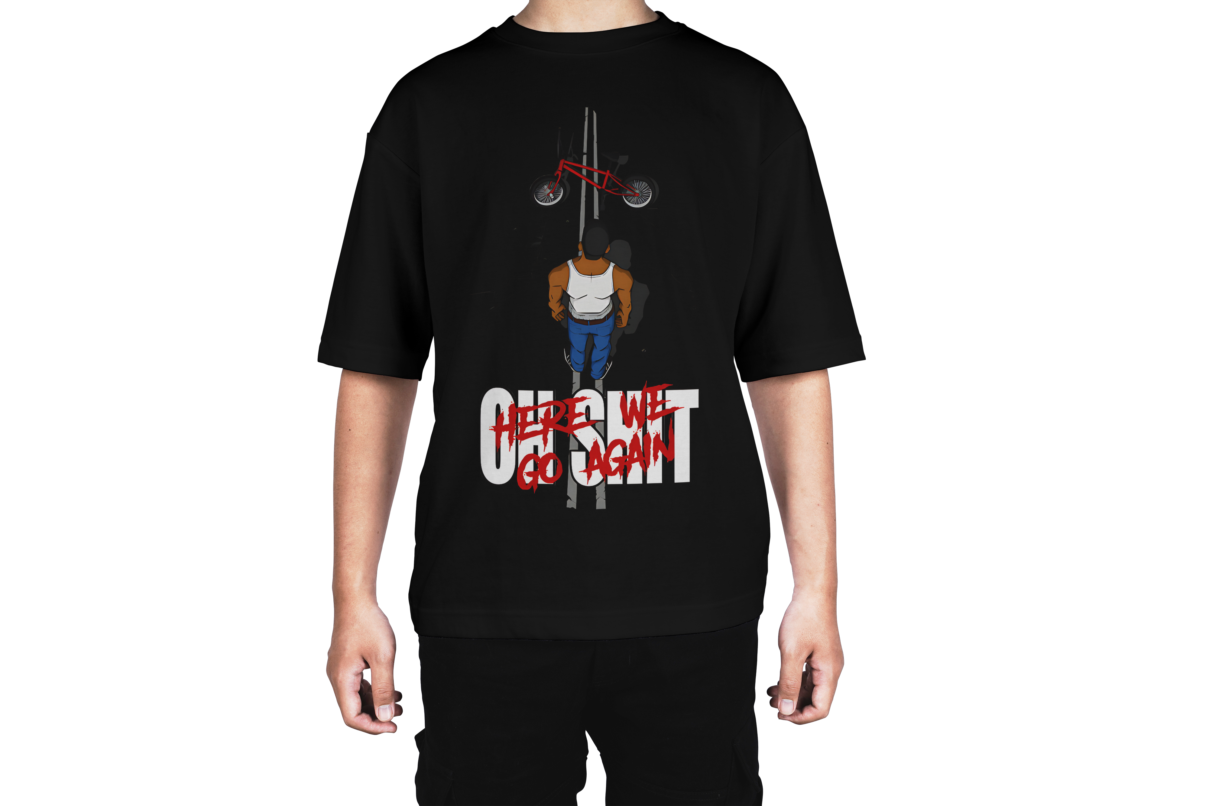 Here We Go Again Meme Tee