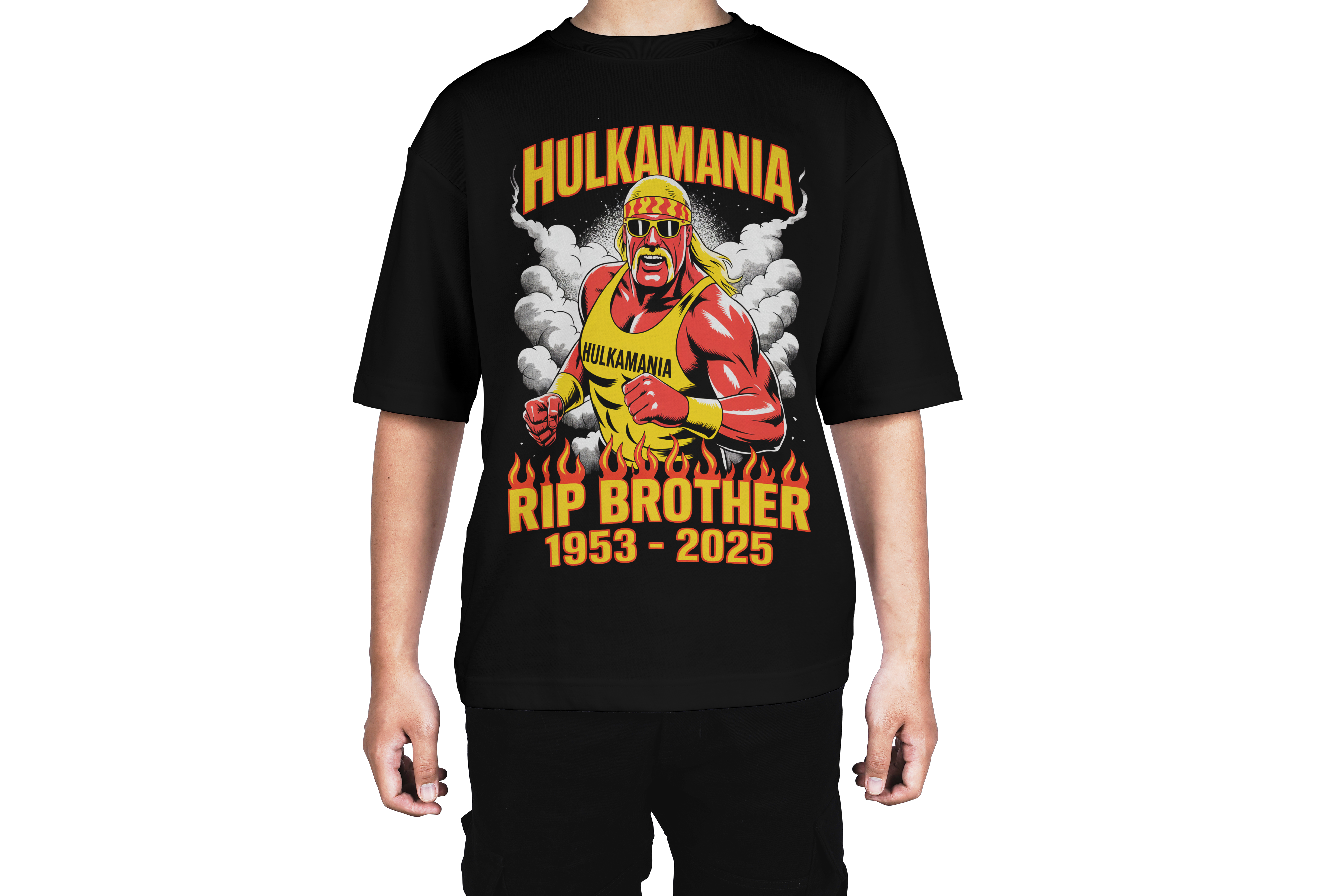 Hulk Hogan Hulkamania RIP Brother Tee